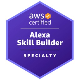 AWS Certified Alexa Skill Builder – Specialty